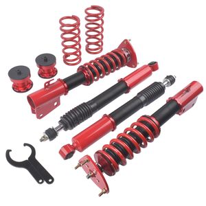 Amortisseurs GO Racing compatibles avec Scion XB 2004-2006 modèle US pour Toyota Echo 2000-<span class=keywords><strong>2005</strong></span>, kit d'abaissement réglable en hauteur - Product Image 2