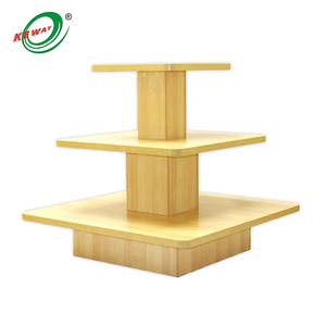 Giá để hàng góc cửa hàng tiện lợi, cửa hàng đồ hút thuốc, làm bằng gỗ giá rẻ - Product Image 1