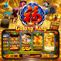 80 jeux à jouer n'importe où, loterie Fire Kirin Galaxy King, 8 joueurs, bon prix, logiciels de jeux de pêche en ligne