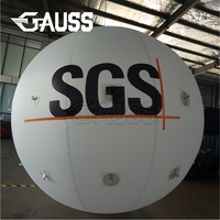 Ballon d'observation à hélio sur câble personnalisé de 3 m avec une grande capacité de charge utile pour les situations d'urgence SOS et l'utilisation en extérieur