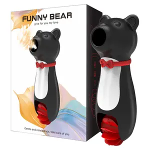 LILO LOVELY Animal Bears Shaped Sex Licking Sucking Vibrator Sex Toys for Women Stimulation