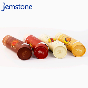 <b>Physical</b> Factory Wholesale Biodegradable Paper Tube Box Packaging with Custom logo - Product Image 1