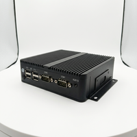 Mini PC Industrial sin Ventilador, Intel Celeron J1900, Doble LAN, Computadora Integrada, HDMI, VGA, RS232, RS485