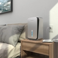 Teendow Chambre à coucher Salle de bain Déshumidificateur Maison entière Portable Déshumidificateur intelligent pour bureau à domicile Sous-sol