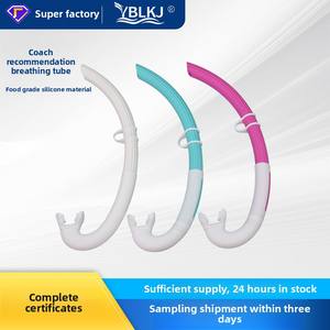 موضة جديدة غص سيليكون رطب قابل للطي سهل الاستخدام بالجملة أنبوب تنفس رطب قابل للطي - Product Image 4