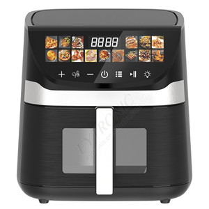 Electrodoméstico de Cocina 2024 de 8L, Nuevo, con Freidora de Aire Inteligente Rápida, Digital, de Acero Inoxidable, OEM, Freidora Profunda - Product Image 6