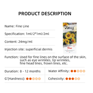 Bella Wholesale Gel blanchissant à l'acide hyaluronique pour les yeux et les lèvres 2ml Traitement anti-rides - Product Image 5