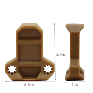 Bolsa de almacenamiento multifuncional para exteriores, Material elástico duradero, hebilla de acceso rápido, 15x8x5cm, 58g, para equipo de acampada - Product Image 2