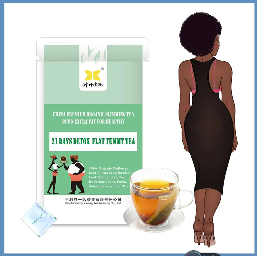 Detox Tummy Fat Burning Herbal Sliming Flat Weight Loss Detox Tea Sliming Fibroid Tea Slimming Tea