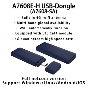 Adaptador <span class=keywords><strong>WiFi</strong></span> <span class=keywords><strong>USB</strong></span> LTE 4G Portátil A7608 150Mbps Doble <span class=keywords><strong>SIM</strong></span> Antena Interna/Externa Adaptador de Internet Inalámbrico para Laptop/Escritorio - Product Image 4