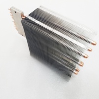 Dissipateur thermique de bonne qualité personnalisé grand dissipateur thermique en aluminium caloduc refroidisseur de dissipateur thermique pour module PC