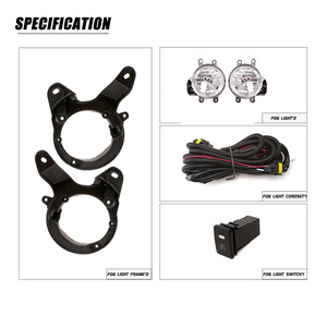 Soporte de Luz Antiniebla Delantera Haowei para CHR Versión Asia Pacífico 2017-2020 Modificación de Baja Especificación - Product Image 4
