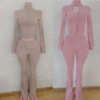 Produk Terlaris 2026 Set Pakaian Olahraga Wanita Pakaian Fitness untuk Wanita Activewear Lembut Seperti Mentega Activewear Bernapas