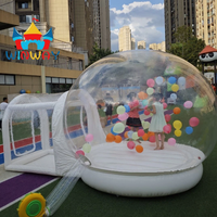 10FT de qualité commerciale plein d'entrain bulle ballon maison PVC gonflable saut Base bulle maison ballons tente en plein air pour la fête