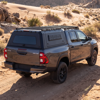 Capot de benne rigide pour pick-up, installation facile, ajustement personnalisé, en aluminium, pour Tacoma, Colorado, Frontier, Gladiator, Ranger