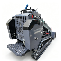 Loader Mini Skid Steer Grosir Pabrik untuk Proyek Kota Kecil, Pekerjaan Pemindahan Tanah dan Pemindahan Tiang Pancang