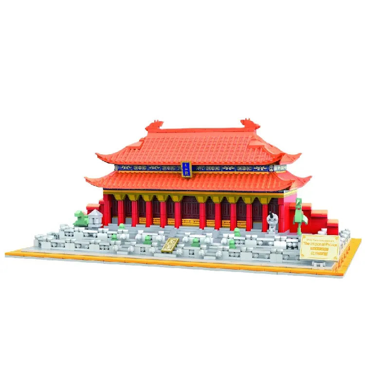 Fabriek Directe Verkoop 3d Puzzel Nieuwe Stijl Tiananmen Model Speelgoed Kinderen Educatief Speelgoed Voor Geschenken Bouwstenen