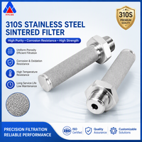 Produsen Huahang Filter Sinter Berkualitas Tinggi 20-30 Mikron 310S Filter Sinter Baja Tahan Karat Anti Korosi Kustom