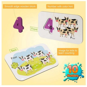 Set di Carte Educative con <span class=keywords><strong>Numeri</strong></span> <span class=keywords><strong>e</strong></span> <span class=keywords><strong>Alfabeto</strong></span> - Lettere <span class=keywords><strong>e</strong></span> <span class=keywords><strong>Numeri</strong></span> Magnetici in Schiuma EVA, Puzzle di Abbinamento con Carte di Animali - Product Image 3