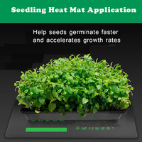 Conception populaire 10X20.75 tapis chauffant semis culture de légumes étanche à l'aide d'une graine de mauvaises herbes hydroponique chaude pour la plantation