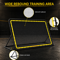 Filet de rebond pliable pour le lacrosse avec logo personnalisé, équipement d'entraînement sportif pour les commandes en gros OEM