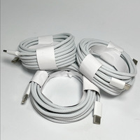 Câble de données Type-C à charge rapide 60W, double tête tressée, longueurs 1M 2M 3M, câble de charge rapide PD C-C