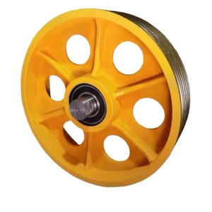 <strong>Elevator</strong> Counterweight Reverse Rope Wheel Guide Wheel Car Top Wheel Car Bottom <strong>Pully</strong> 330 418 520 400*5*10 <strong>Elevator</strong> Spare Parts - Product Image 2