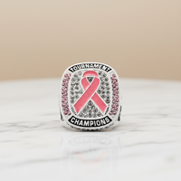 Bague de championnat personnalisée à signification spéciale, en alliage, peut être portée par les hommes, les femmes et tous les âges