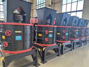 立式组合破碎机锤式破碎机设备，配备交流电机和轴承，适用于石材，处理能力<span class=keywords><strong>5</strong></span>-15吨/小时 - Product Image 2