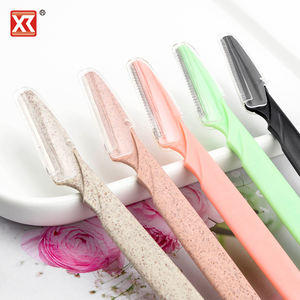 Частная торговая марка, инструмент для дермапланирования, триммер для бровей, Женская бритва для лица, портативный триммер для острых бровей - Product Image 5