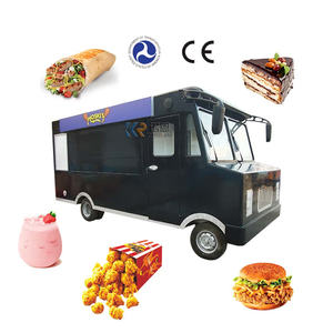 รถขายอาหารเคลื่อนที่ Dot Vin Electric Retro พร้อมอุปกรณ์ครบครัน สำหรับขายกาแฟและอาหารจานด่วน - Product Image 1