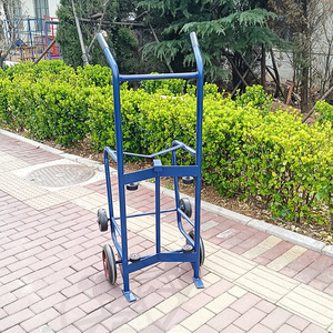 Carro de Transporte de Bidones de Aceite 1435*550*610mm, Carro de Herramientas Manual de Acero de Cuatro Ruedas, Carro Duradero para Cilindros de Gas, Soporte OEM Personalizado - Product Image 1