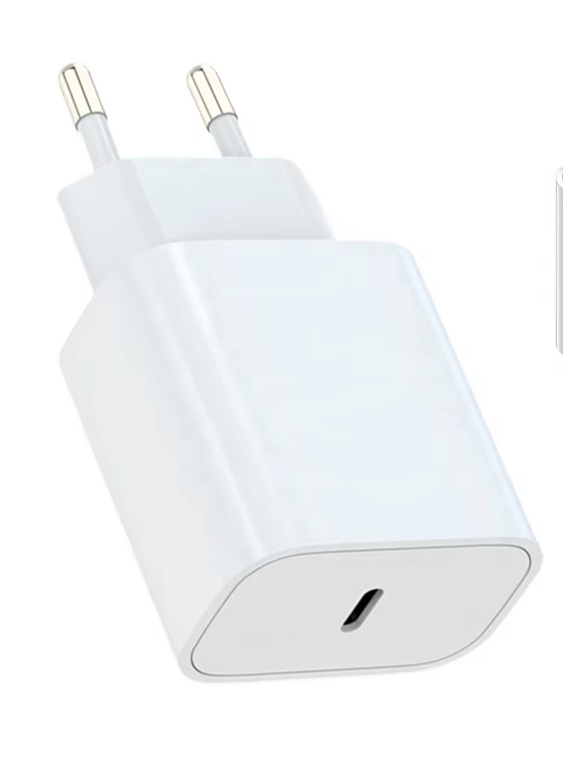 White -  EU Plug ( Charger+ box)