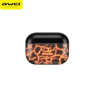 Awei T29 Pro TWS Bluetooth Auriculares Earphone Colorful Lights Earbud Best With Fire Cracks