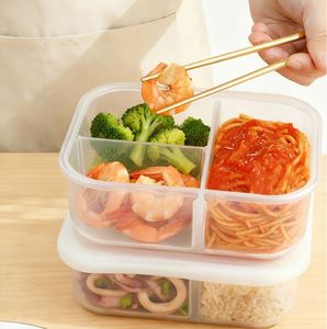 Boîte à lunch en silicone durable de qualité alimentaire, résistante à la chaleur, adaptée au micro-ondes, au lave-vaisselle et au four, pour les tout-petits et les enfants - Product Image 4