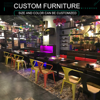 Neue Produkte Horeca Möbels tände für Restaurant Moderne chinesische Restaurant möbel Half Circular Restaurant Booth