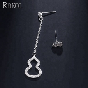 Pendientes llamativos de joyería de plata esterlina para mujer RAKOL EP2515 - Product Image 2