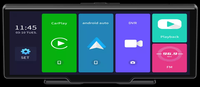 Capteur de lumière haute définition 1080P 10.26 "écran tactile Radio stéréo double piste sans fil Air Play Carplay avec Android Auto