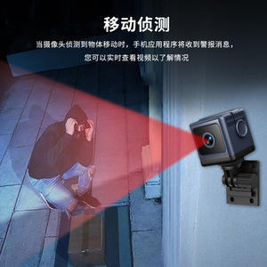 W03 1080p Wide Angle <b>Wireless</b> WiFi Home <b>Security</b> <b>Camera</b> With Infrared Night Vision And Cloud Storage For Indoor Outdoor Use - Product Image 4