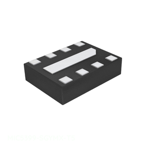 Compre en Línea Componentes Electrónicos 8 XFDFN Exposed Pad MIC5399-SGYMX-T5 Gestión de Energía (PMIC) Original Servicio Integral - Product Image 1