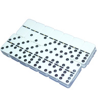 Jouets éducatifs professionnels, produits de divertissement, dominos de Porto Rico, blocs, double six, dominos géants en plastique coloré