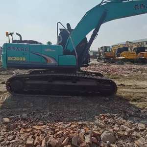 รถขุดมือสอง Sk200d น้ำหนัก 20 ตัน เครื่องจักรก่อสร้างมือสอง Kobelco Sk200 Sk210 Sk250d Sk260d มีสินค้าในสต็อก ราคาถูก - Product Image 5