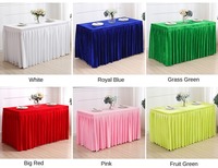 Nappe de table en velours épais de couleur unie en gros, housses de table à manger rectangulaires pour événements
