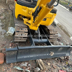 Excavadora de cadenas pequeña usada Komatsu PC18 de 1.8 toneladas con orugas de caucho hidráulicas - Product Image 6