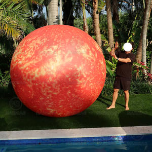 Globo de publicidad al aire libre Bola inflable Sol <span class=keywords><strong>Luna</strong></span> Marte Júpiter Venus Mercurio <span class=keywords><strong>Urano</strong></span> Neptuno Esfera de planeta inflable gigante - Product Image 1
