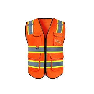 Chaleco de Seguridad Reflectante al por Mayor, Chaleco de Tráfico Multiusos para Construcción con Característica Impermeable, Impresión Gratuita Nocturna - Product Image 2