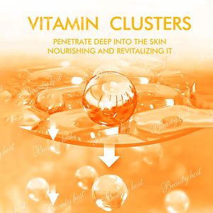 High Quality Skin Care VC Travel Set 4pcs VC Brightening Cleanser Toner <b>Serum</b> Cream Vitamin <b>C</b> Whitening Anti-spots Travel Kit - Product Image 5