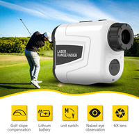 Télémètre de golf haute précision INORM LA 2000 2000m, grossissement 6X, écran LCD, batterie au lithium 750mAh, télémètre laser 12s