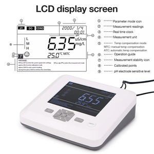 Groothandel Prijs Digitale Ph Meter <span class=keywords><strong>Tester</strong></span> Laboratorium Desktop Industriële Aquarium Benchtop Ph Testapparatuur - Product Image 6