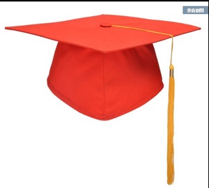 Personalizado al por mayor niños y adultos académicos granate Rojo Negro azul verde gorra <span class=keywords><strong>de</strong></span> graduación borla <span class=keywords><strong>2022</strong></span> Ecoparty - Product Image 2